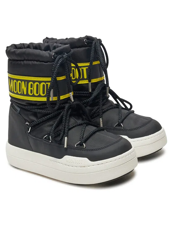 Сноубутсы Junior Park Boot Moon Boot, черный — фото 2