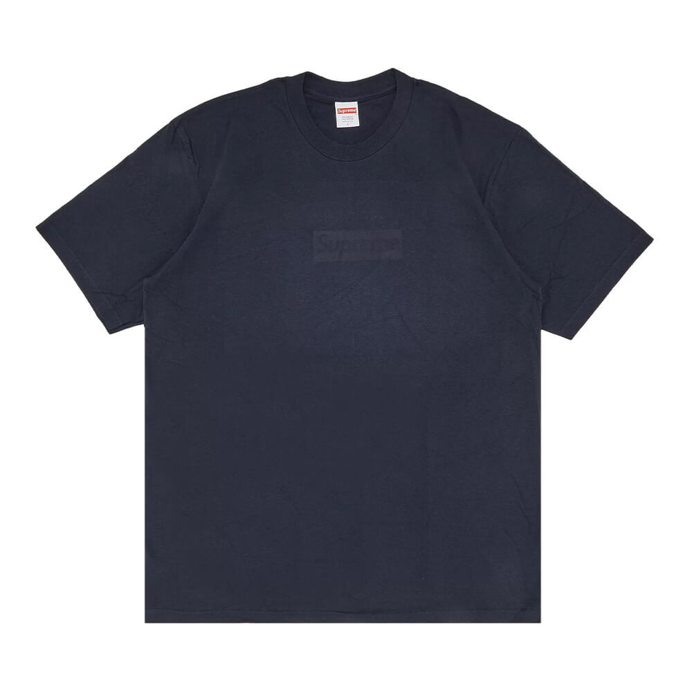

Футболка Supreme Tonal Box Logo, тёмно-синий