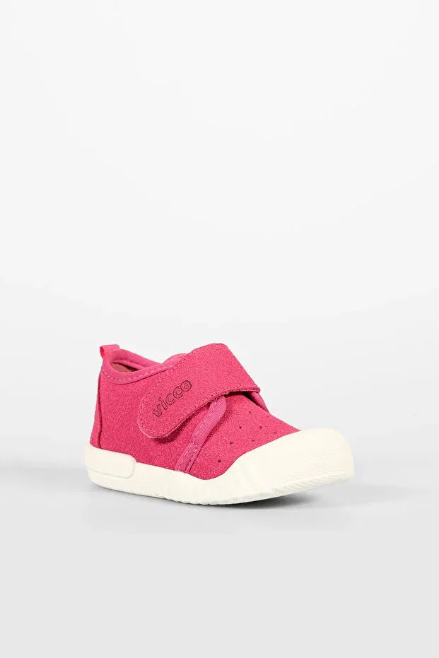 Детские туфли для девочек с ортопедической стелькой Anka ii first step daily orthopedic shoes Vicco, Fuchsia — фото 4