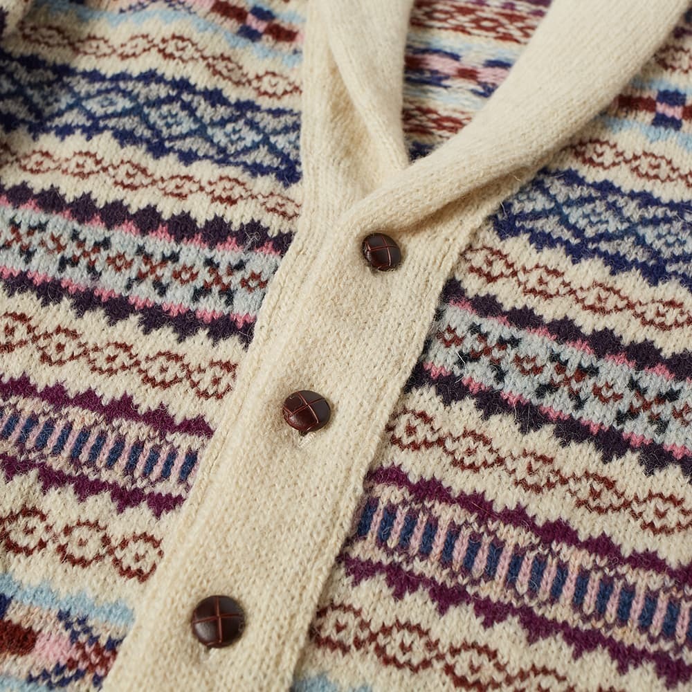 

Джемпер Jamieson's of Shetland Fair Isle Shawl Collar Cardigan, Серый, Джемпер Jamieson's of Shetland Fair Isle Shawl Collar Cardigan