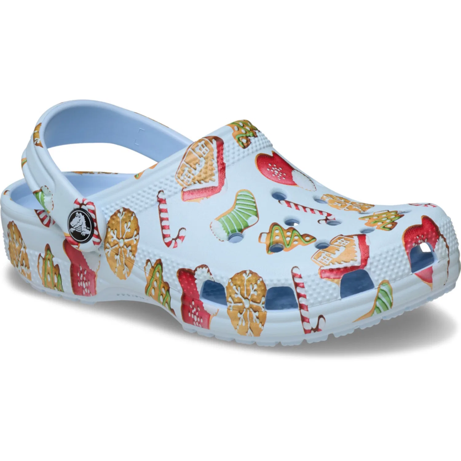 Детские клоги с рождественским принтом Crocs, Multicolor