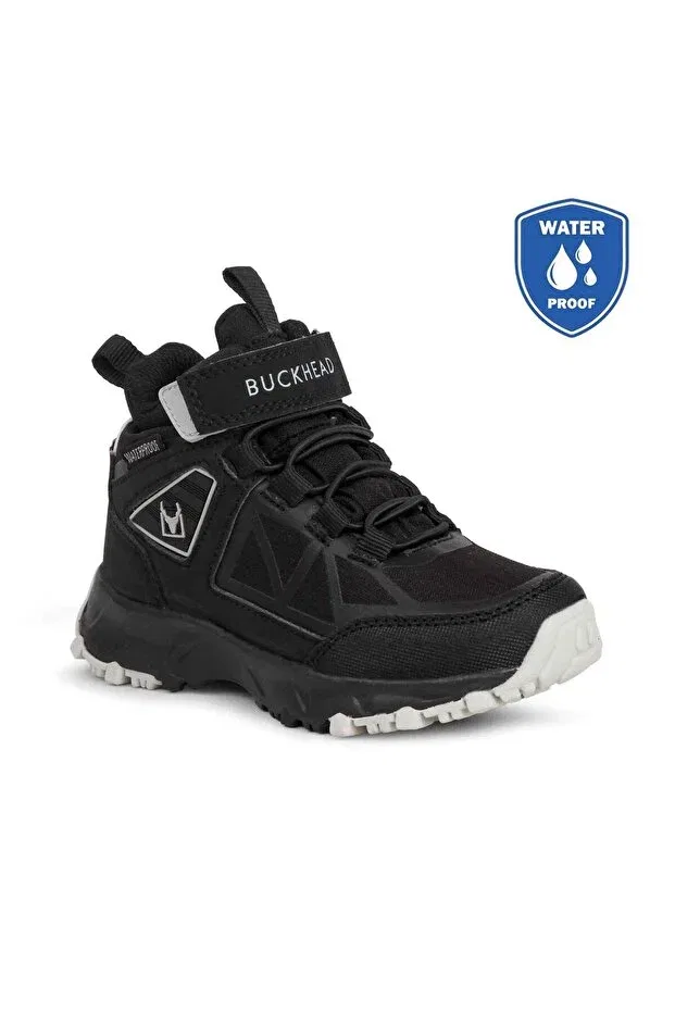 Детские ботинки для девочек водоотталкивающие Buck3040 Alaska Buckhead, Black