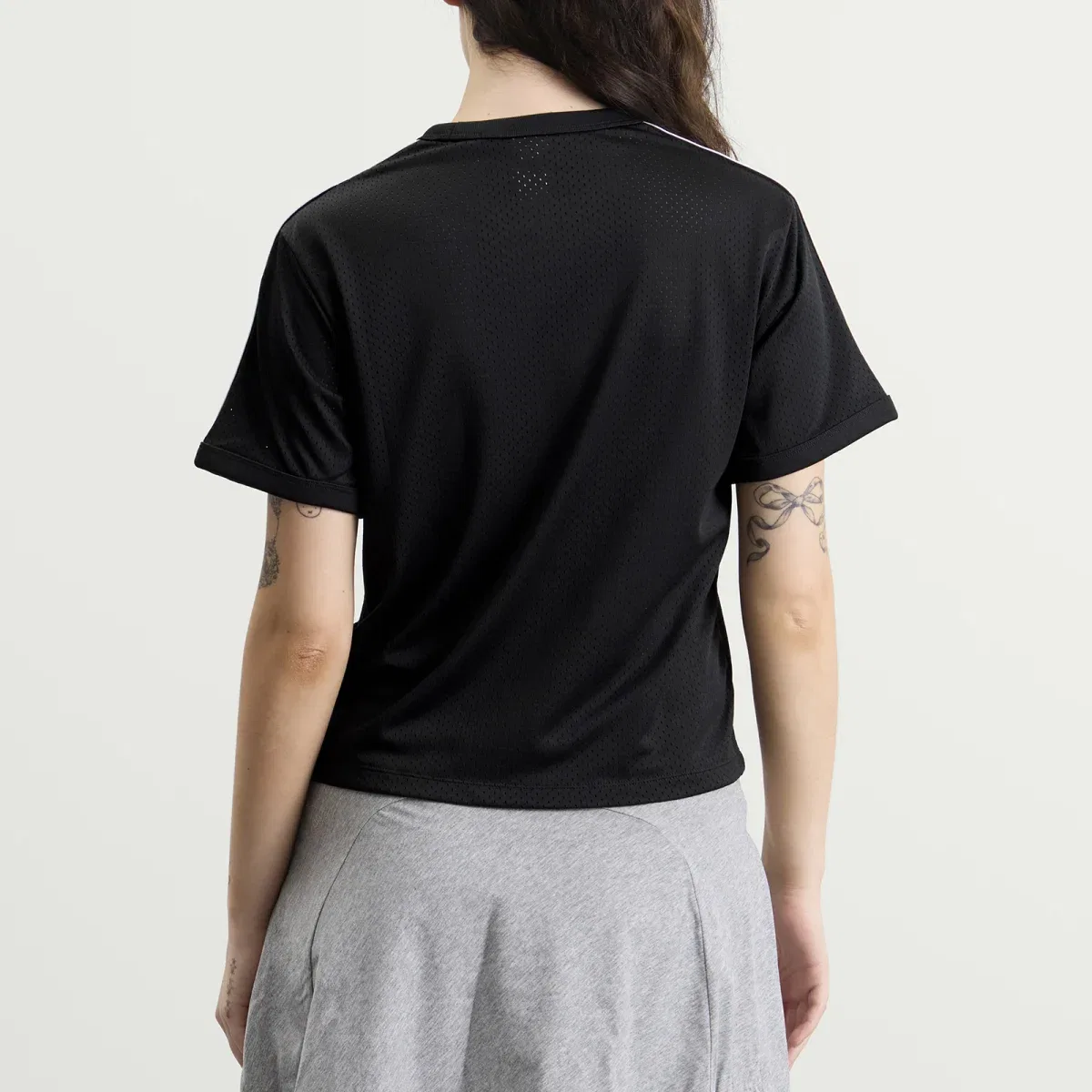 Футболка из сетки Mesh T-shirt Adidas, Black & White — фото 3