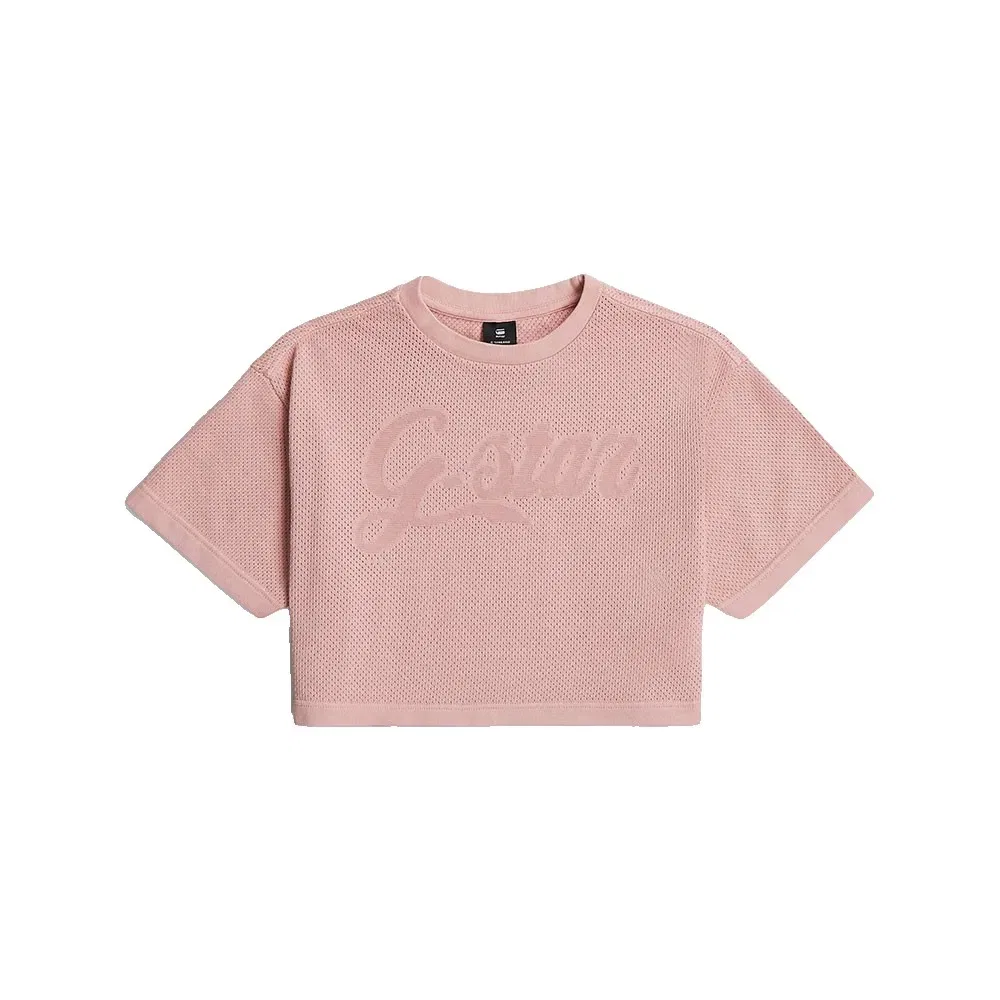 Детская футболка для девочек с коротким рукавом G-Star, Pink — фото 3
