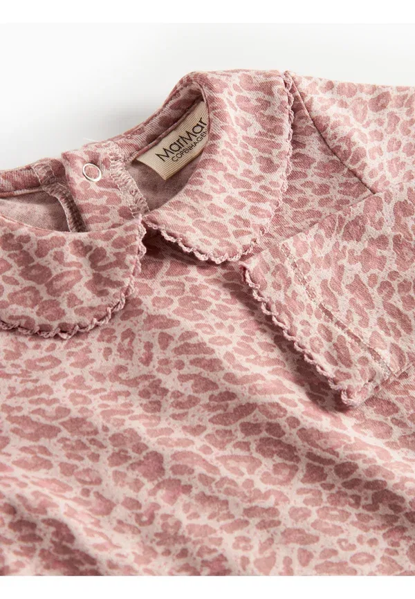 Комплект для новорожденных с животным принтом Leo becka Marmar Copenhagen, Rose Dust, розовый — фото 3
