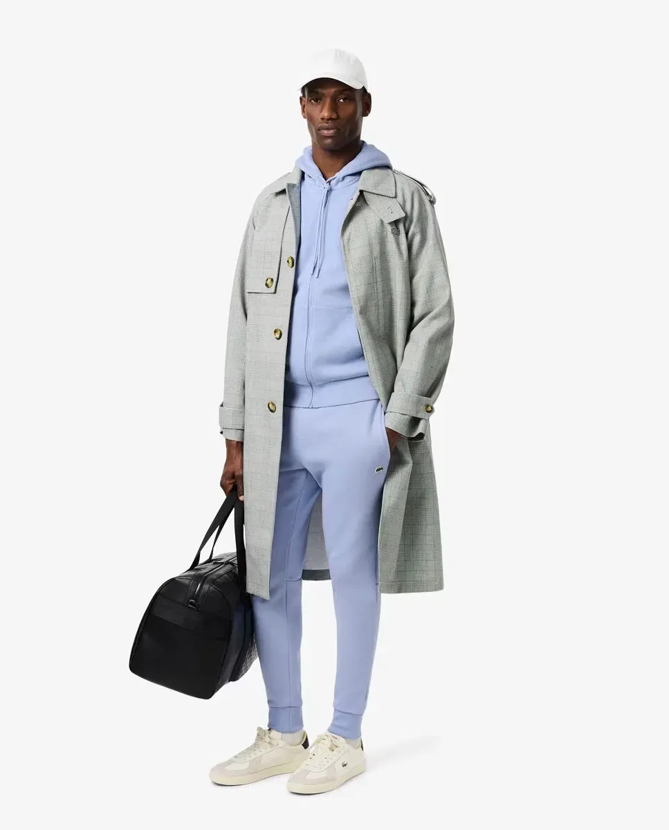 Мужские джоггеры из футера с завязками Lacoste, Pastel Purple — фото 4