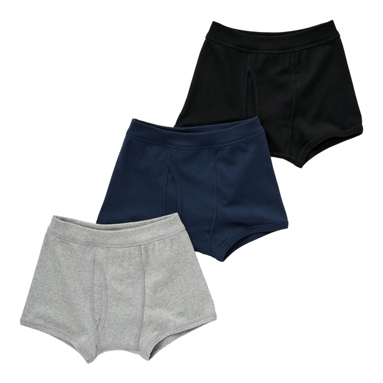 

Набор трусов Uniqlo Boys Boxer, серый/синий/черный, Разноцветный, Набор трусов Uniqlo Boys Boxer, серый/синий/черный