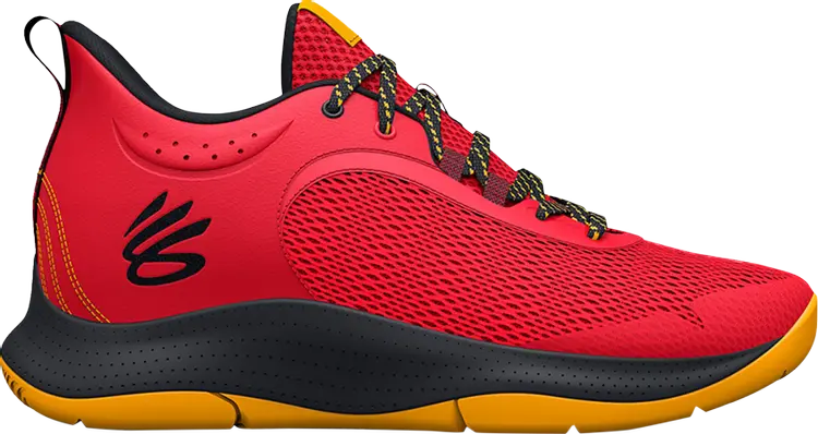 

Кроссовки Under Armour Curry 3Z6 Bolt Red Black, красный