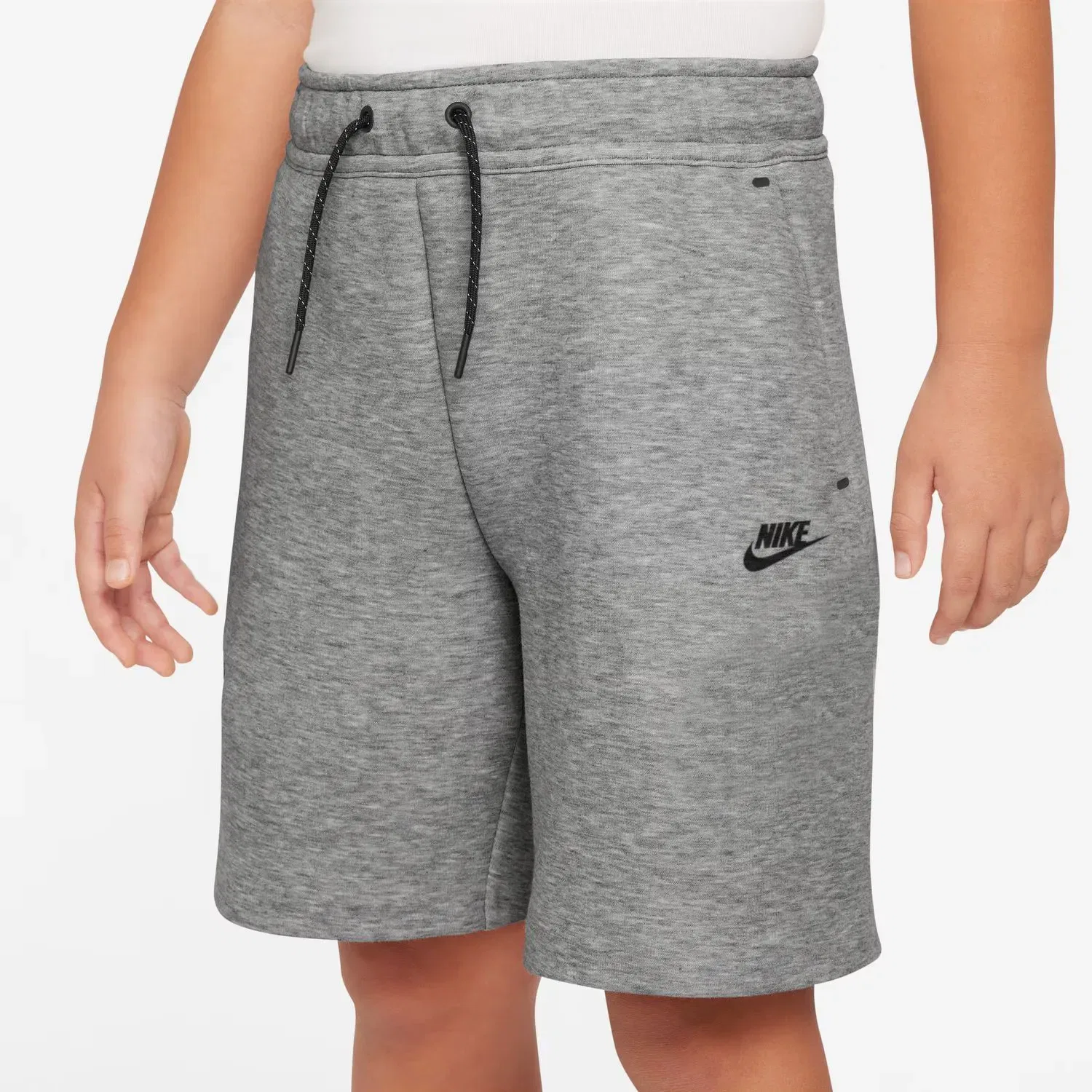 Детские шорты для мальчиков из флиса Tech Fleece Nike, Gris — фото 3