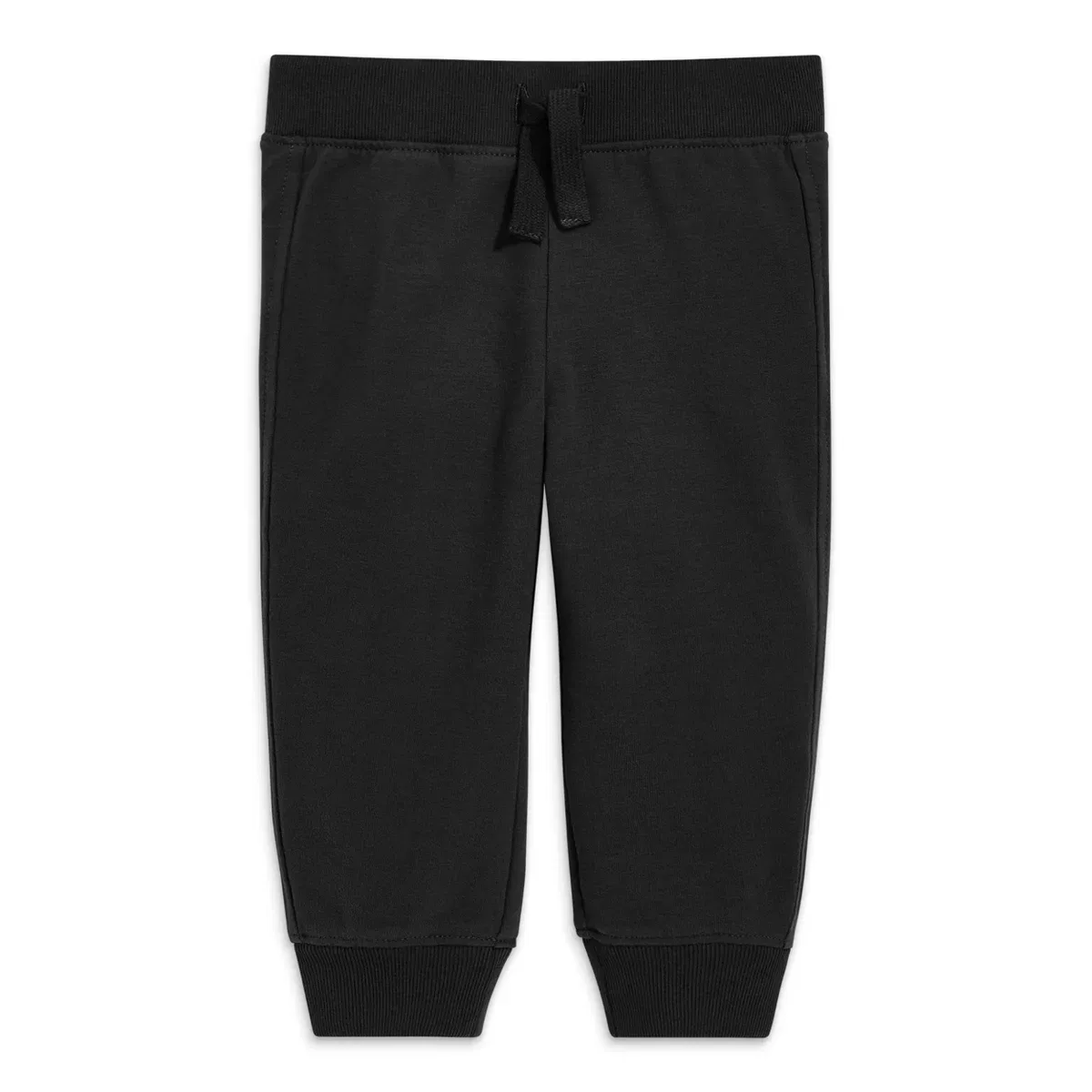 Детские штаны для девочек из футера с декоративным шнурком Baby Jogger Primary, Black