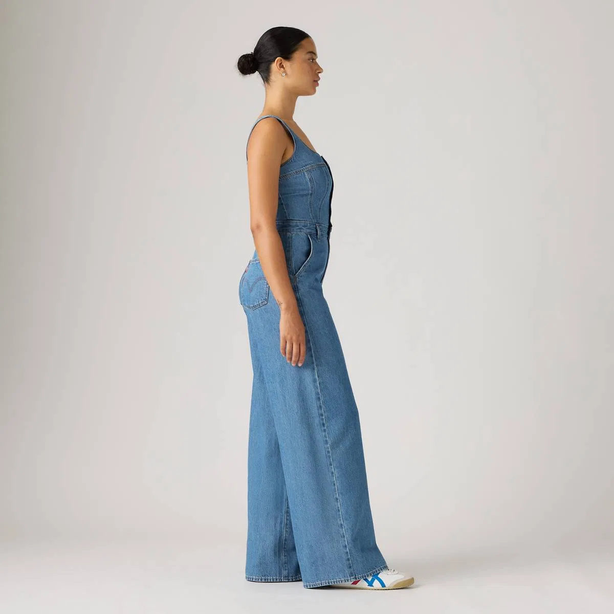 Комбинезон Audra со швом Levi's, Is It Worth It - Medium Wash — фото 4