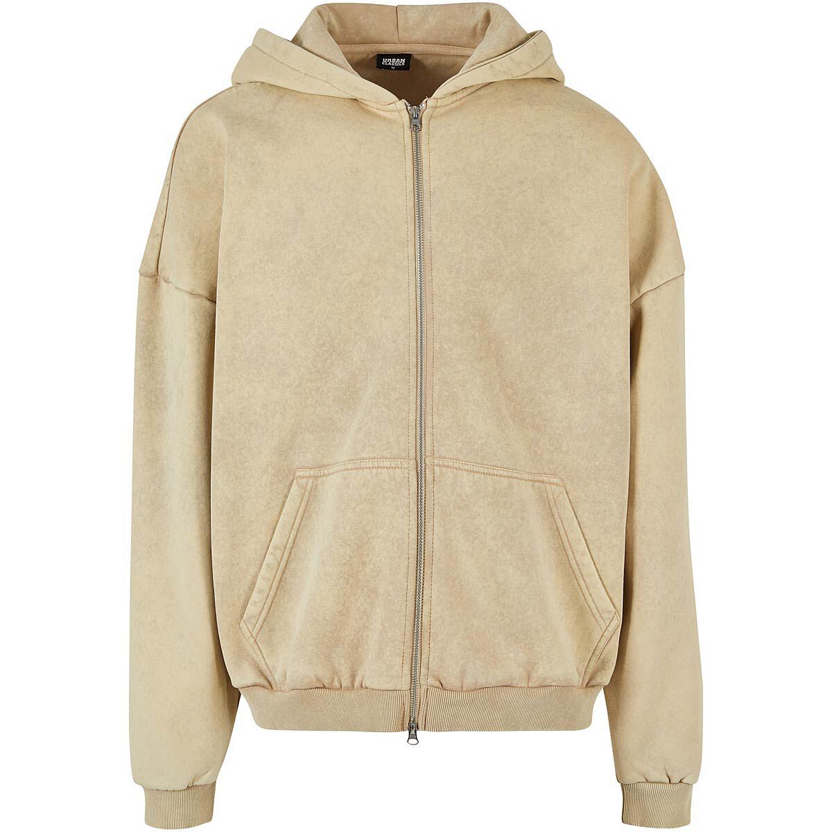 

Толстовка Heavy Sand Washed 90s Zip Hoody Urban Classics, цвет Schwarz