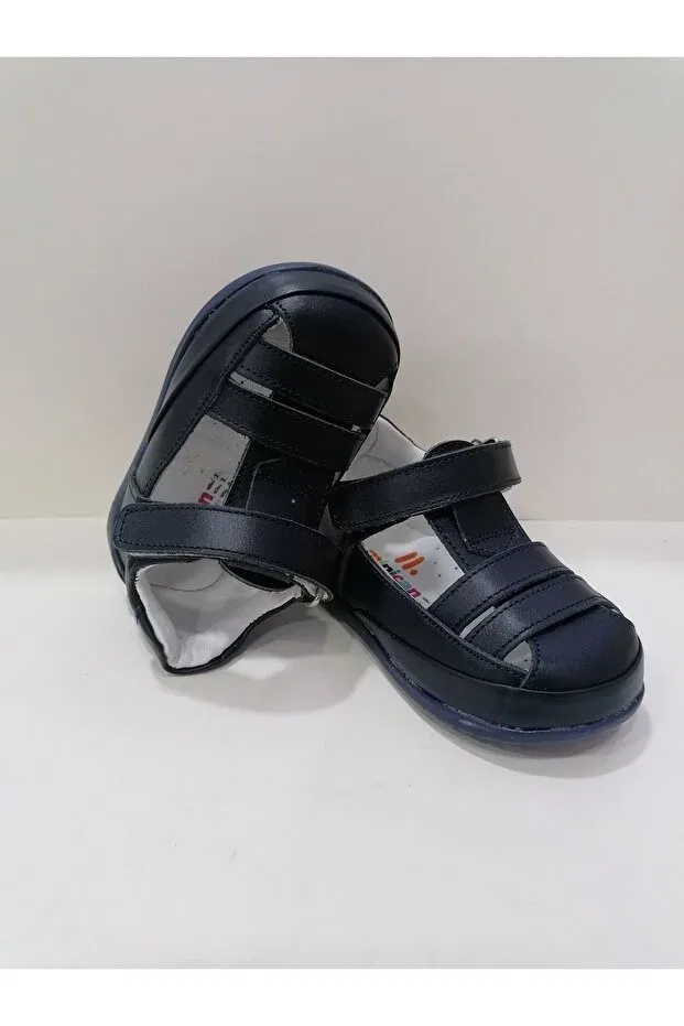 Детская обувь для девочек ортопедическая Özgür Kids, Navy Blue — фото 4