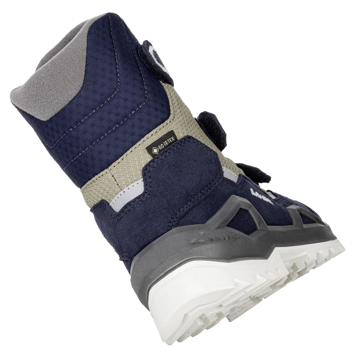 Детские ботинки для мальчиков с мембраной Milo GTX Hi LOWA, Navy Dune — фото 2