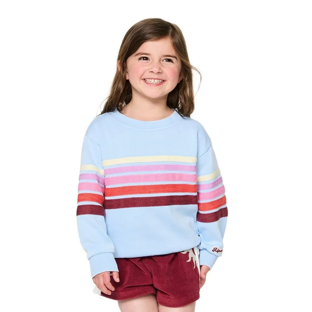 Детский свитшот для девочек из флиса Surf Revival Rip curl, Blue
