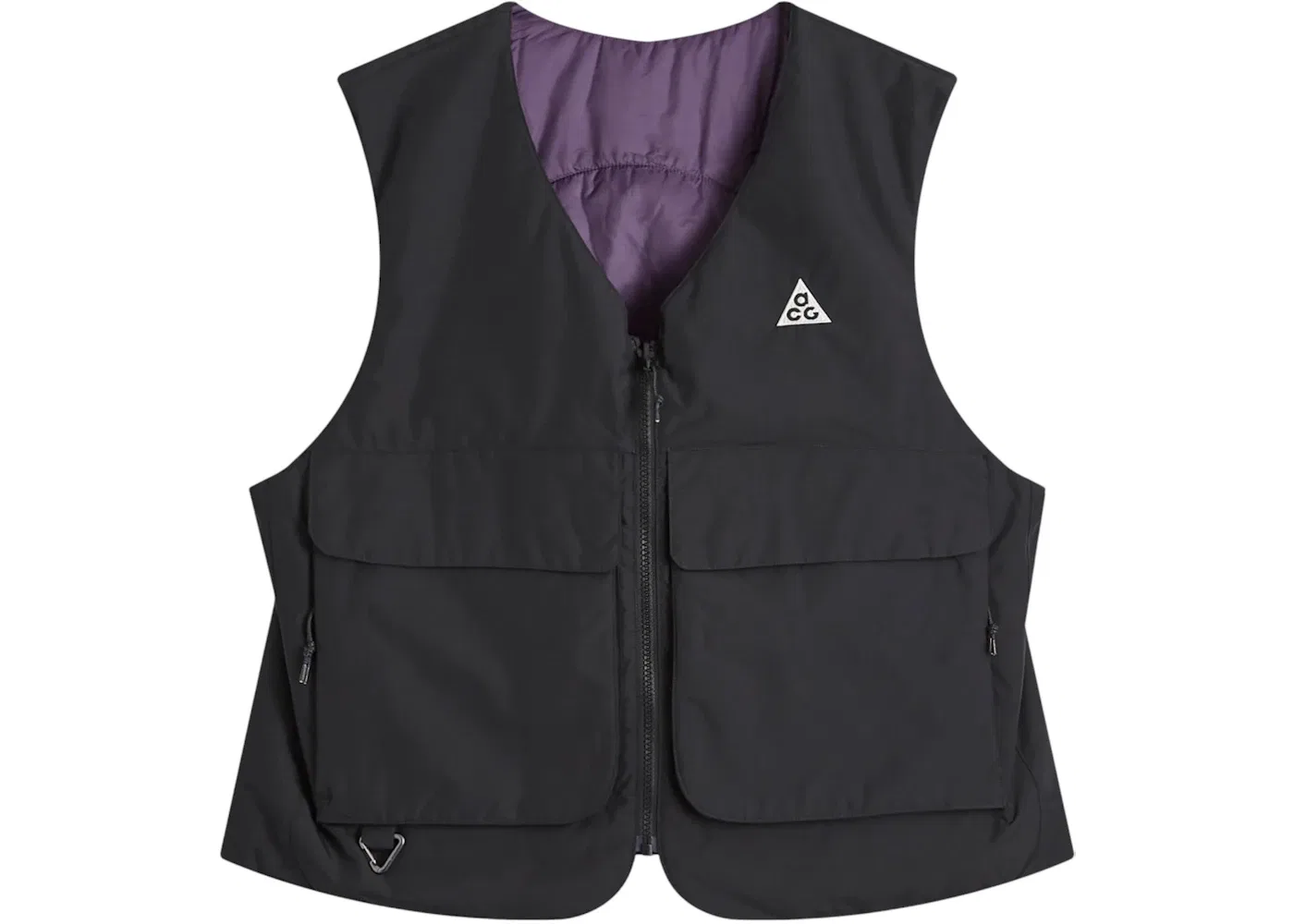 Мужской жилет утепленный Nike ACG Primaloft Reversible Vest, Black/Dark Raisin/Summit White