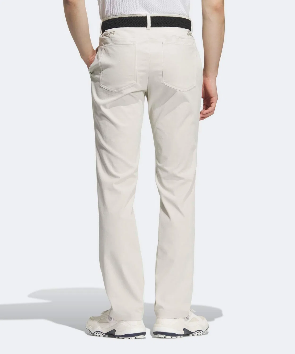 Мужские брюки-доби с длинным рукавом Adidas Golf, Cream — фото 2