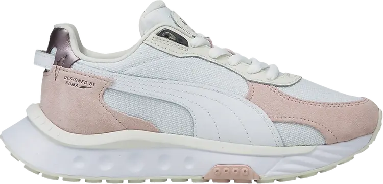 Кроссовки Puma Wmns Wild Rider Soft Metal - Vaporous Grey Lotus, серый