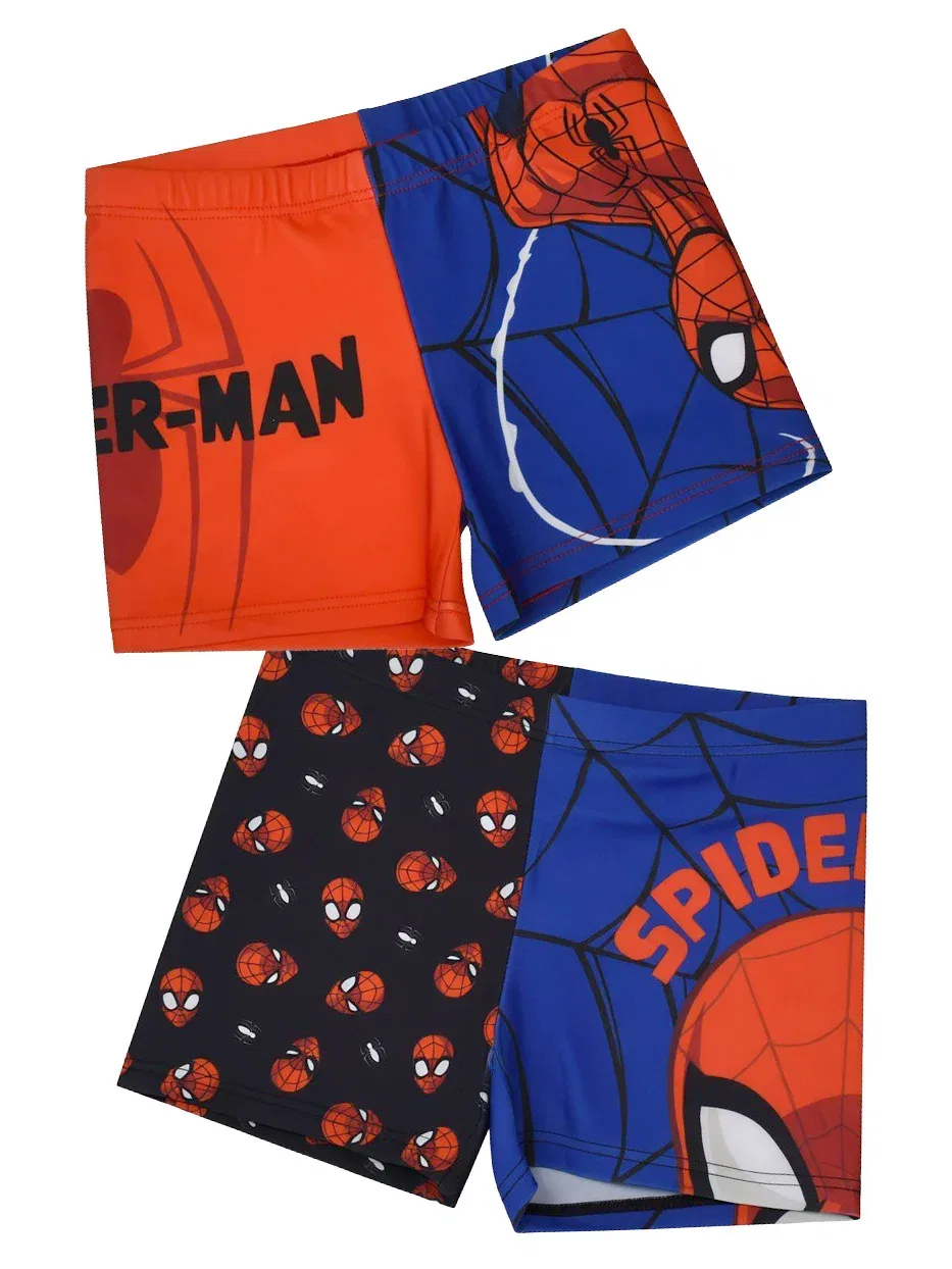 Плавки с принтом комплект 2 шт Marvel Spiderman, синий