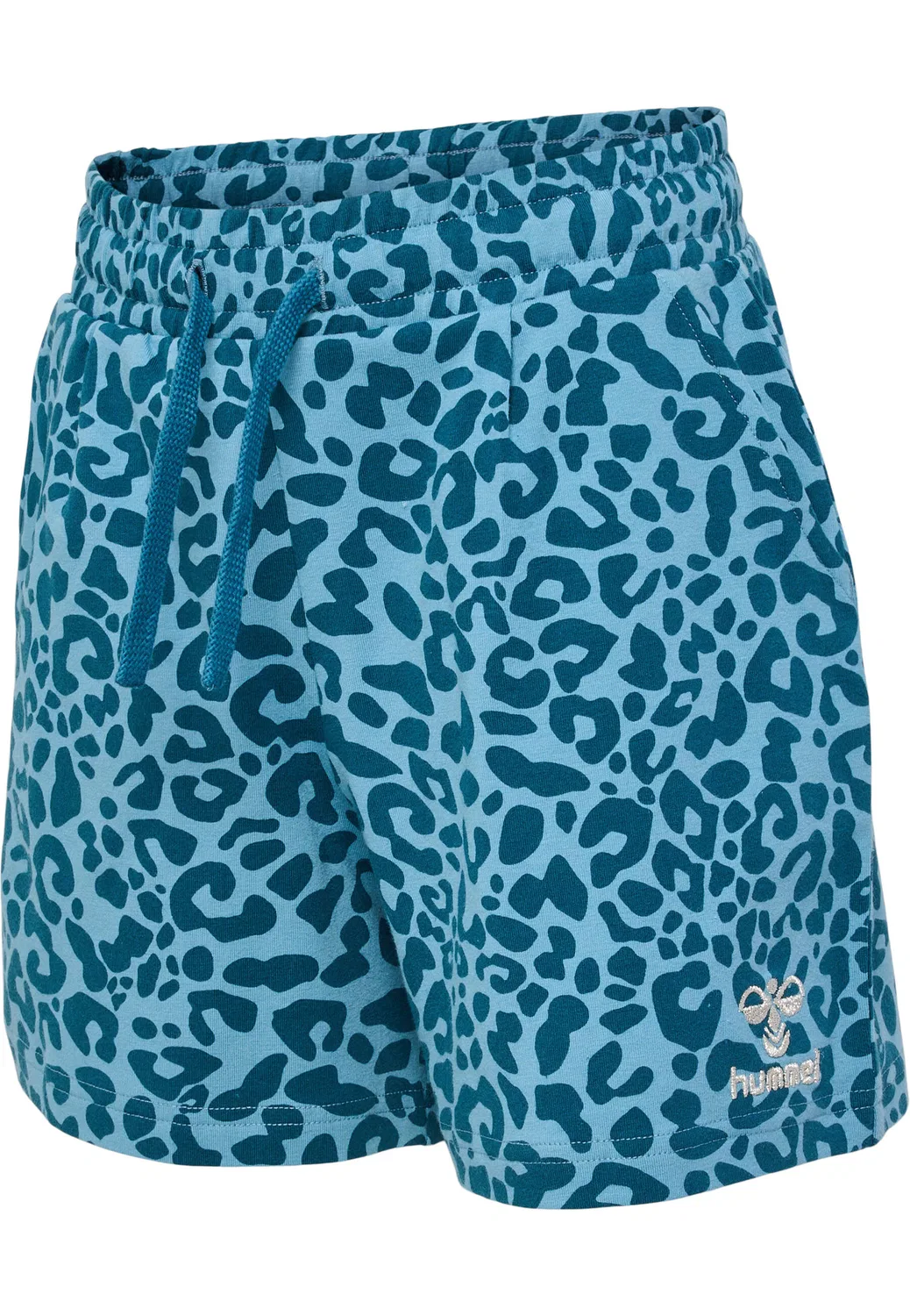 Детские шорты с регулируемой талией Hmlflowy Hummel, Wasserblau Himmelblau Helles Preußischblau