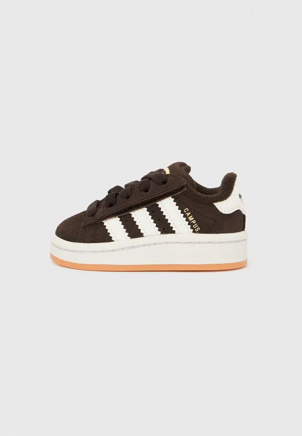 Детские туфли унисекс brown campus 00´s Adidas Originals, Aurora Coffee/White/Gum