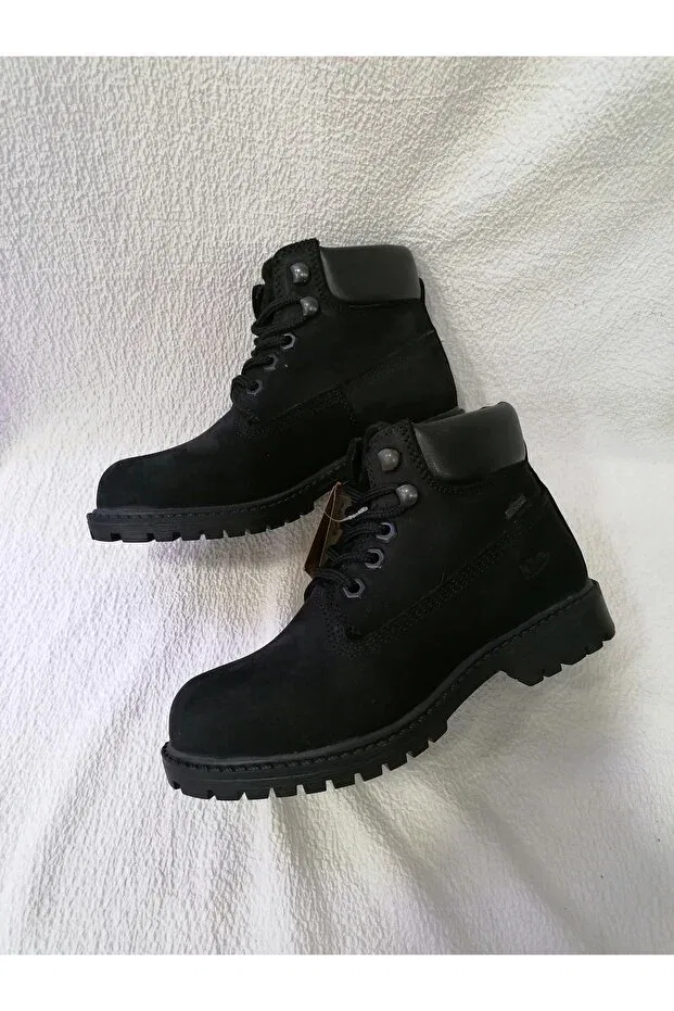 Детские ботинки для девочек с водоотталкивающей пропиткой Özgür Kids, Black