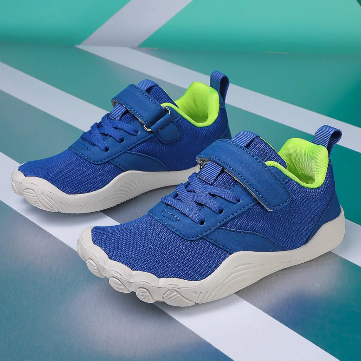 Детские спортивные сандалии для мальчиков LKRSEEF, Blu — фото 4