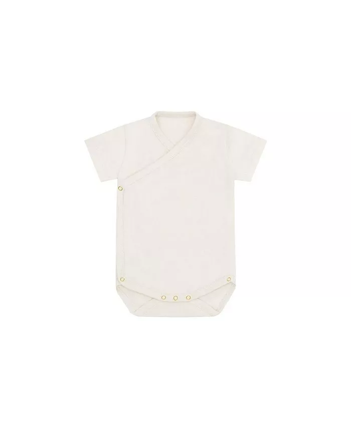 

SS Organic Cotton Kimono Bodysuit Vild House of Little, белый