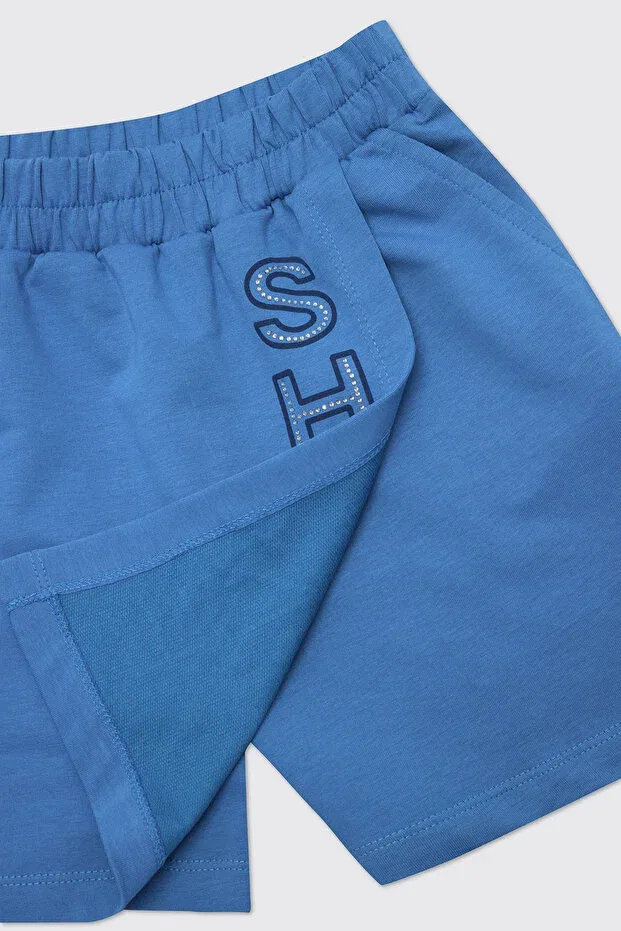 Детские шорты-юбка для девочек с принтом Saks Skirt Panço, Saks