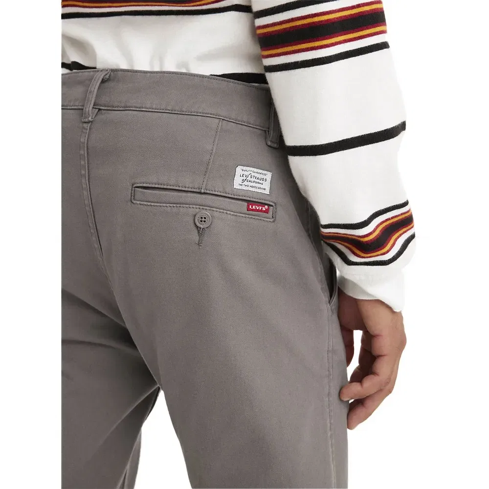 Мужские брюки чинос с зауженным кроем Levi's XX Slim II, Grey — фото 4