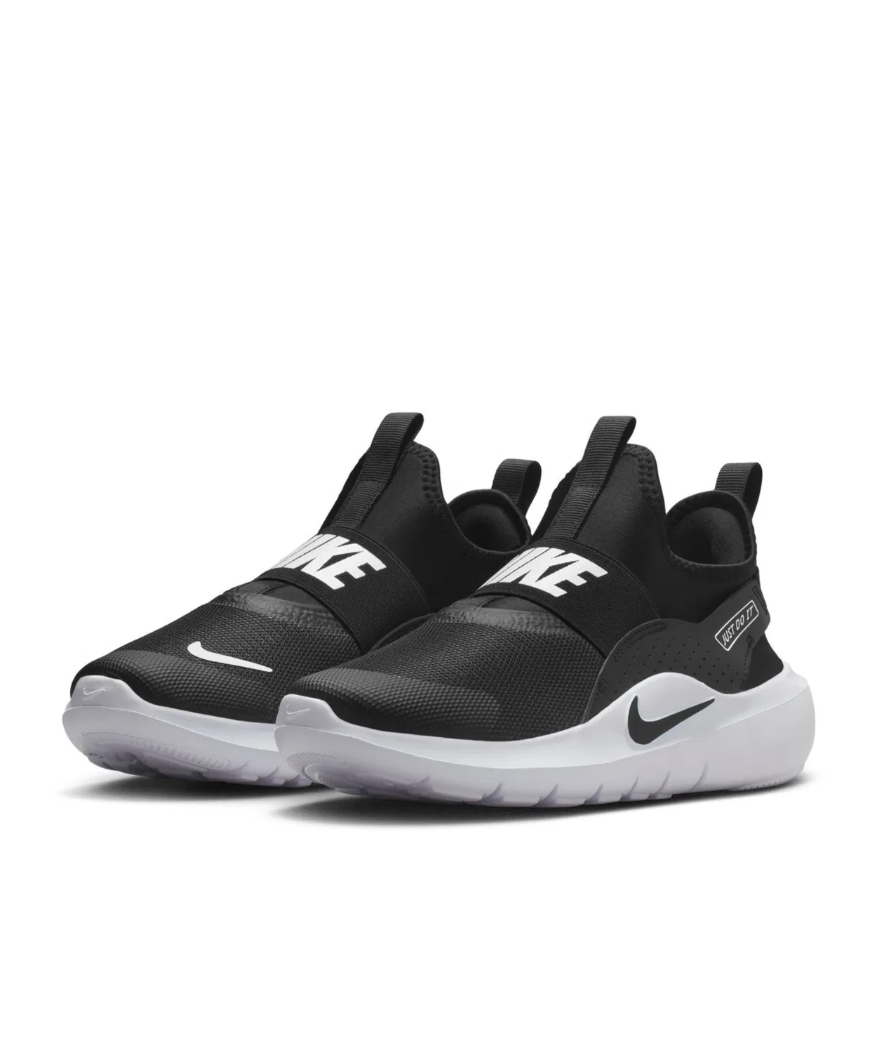 Детские кроссовки с гибкой подошвой Flex Runner 4 NIKE, Black/White — фото 3