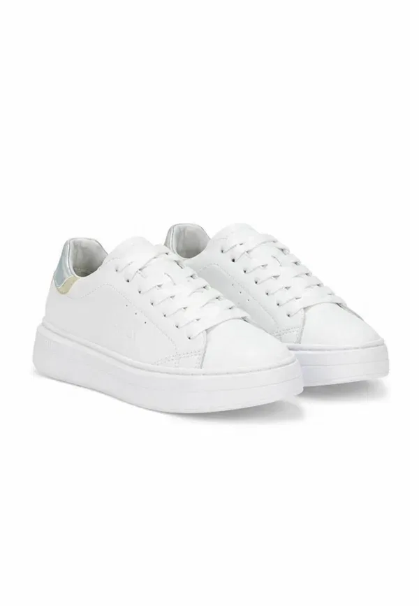 Кроссовки из кожзама и текстиля Z36438T Sun68, White, белый — фото 2