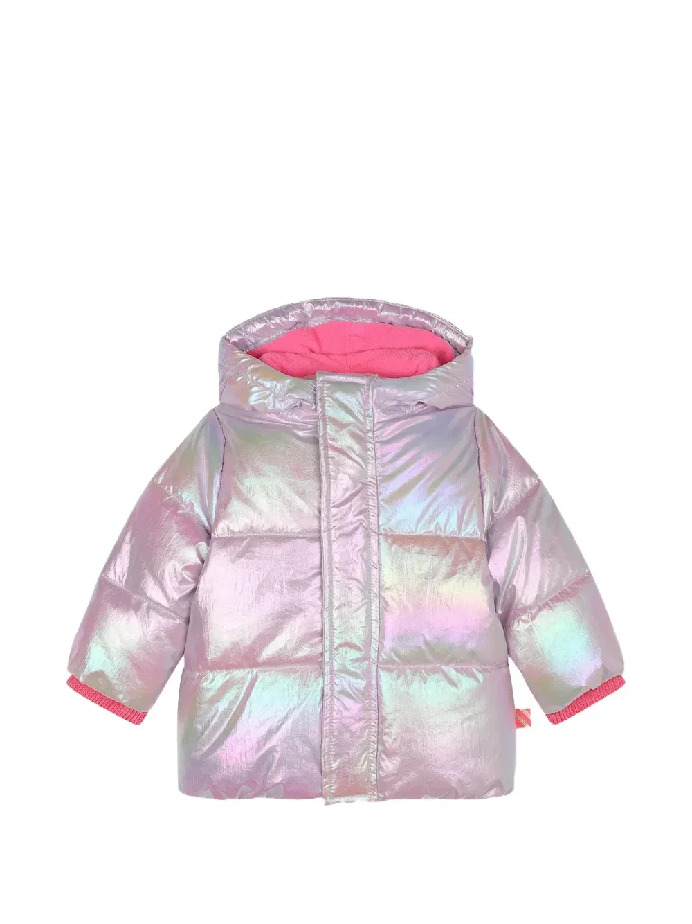 Пуховик с переливчатым эффектом Billieblush, розовый