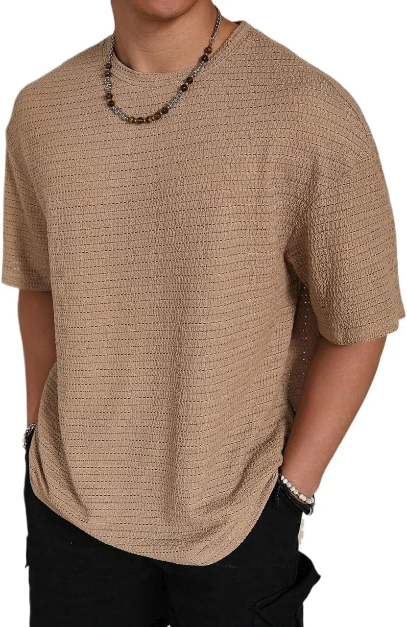 Мужская футболка с коротким рукавом Solid Color, Multicolor