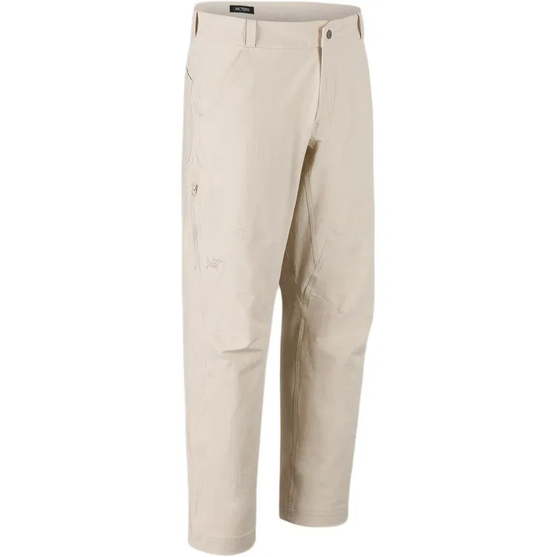 Мужские софтшелл брюки с длинным рукавом Arcteryx, Driftwood White/Sea Salt