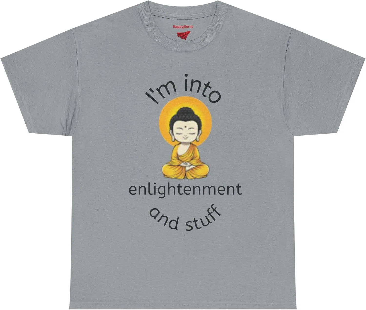 Женская футболка с принтом I'm into Enlightenment, Gravel