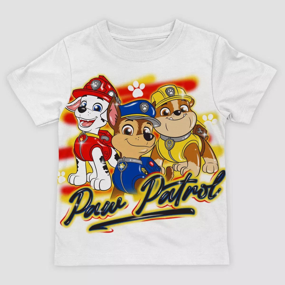 Детская футболка для мальчиков с принтом PAW Patrol PAW Patrol, White