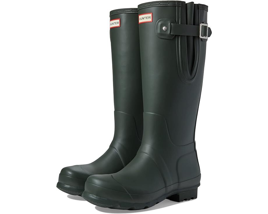 

Ботинки Hunter Original Side Adjustable, цвет Dark Olive