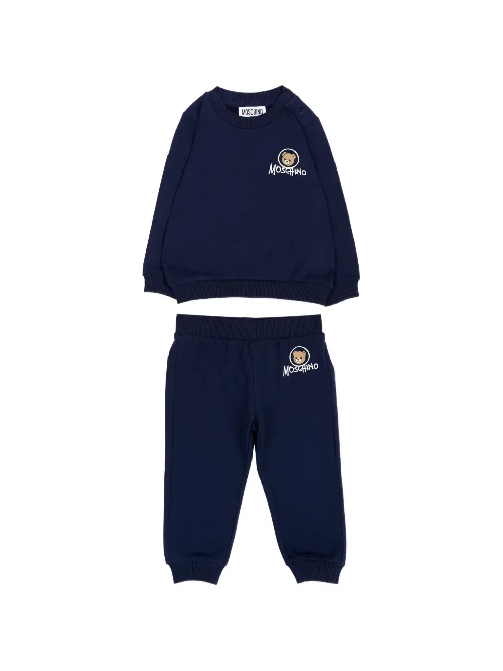 Спортивный костюм "Мишка Тедди" Moschino Kids, синий