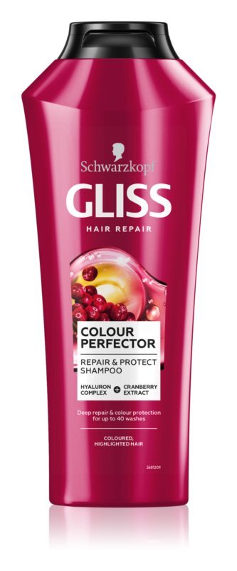

Защитный шампунь для окрашенных волос Schwarzkopf Gliss Colour Perfector