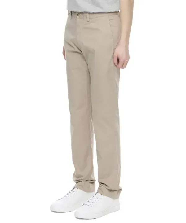 Слим-фит чинос брюки Stretch, Polo Ralph Lauren, светло-бежевый