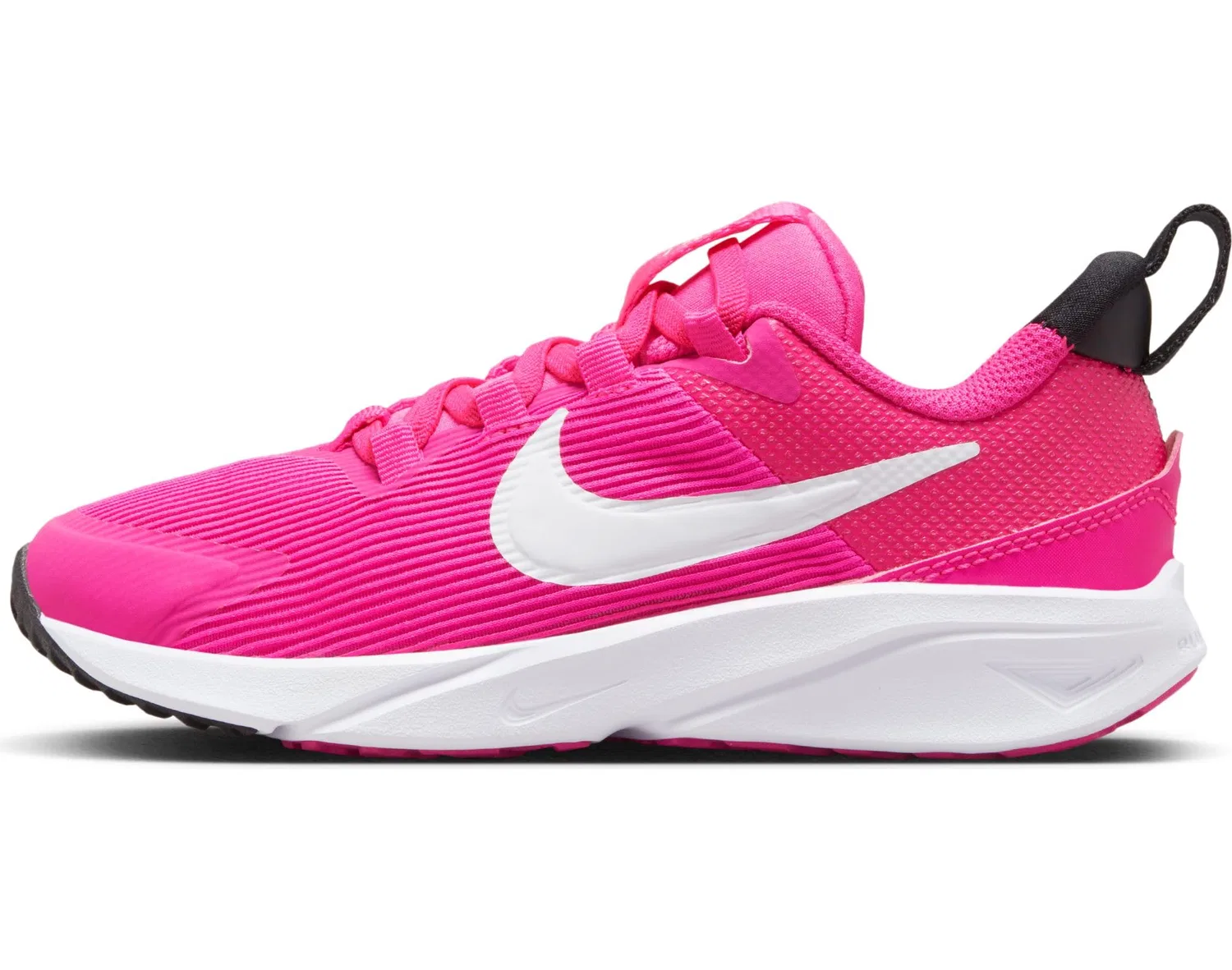 Детские кроссовки для мальчиков с закрытым носком NIKE Star Runner 4 Nn (Ps) NIKE, Fierce Pink White Black Playful Pin