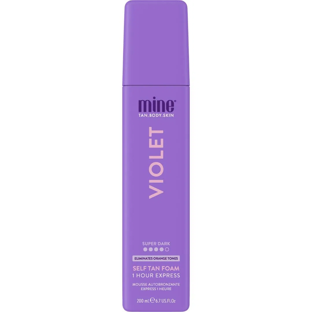 Автозагар-мусс MineTan Violet, 200 мл, Super Dark Brown Minetan Body.Skin