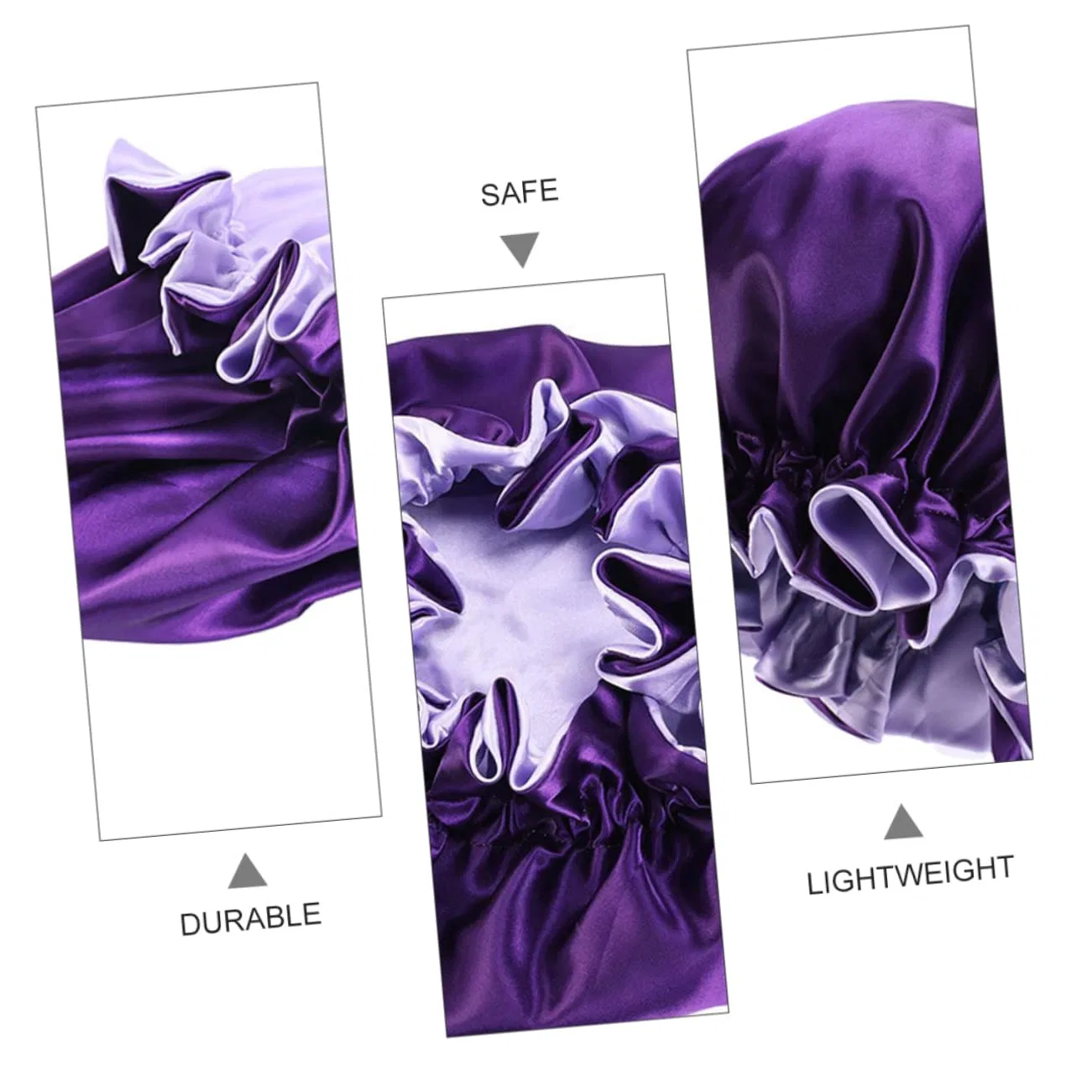 Шапочка для душа Satin, Healeved, lila — фото 2