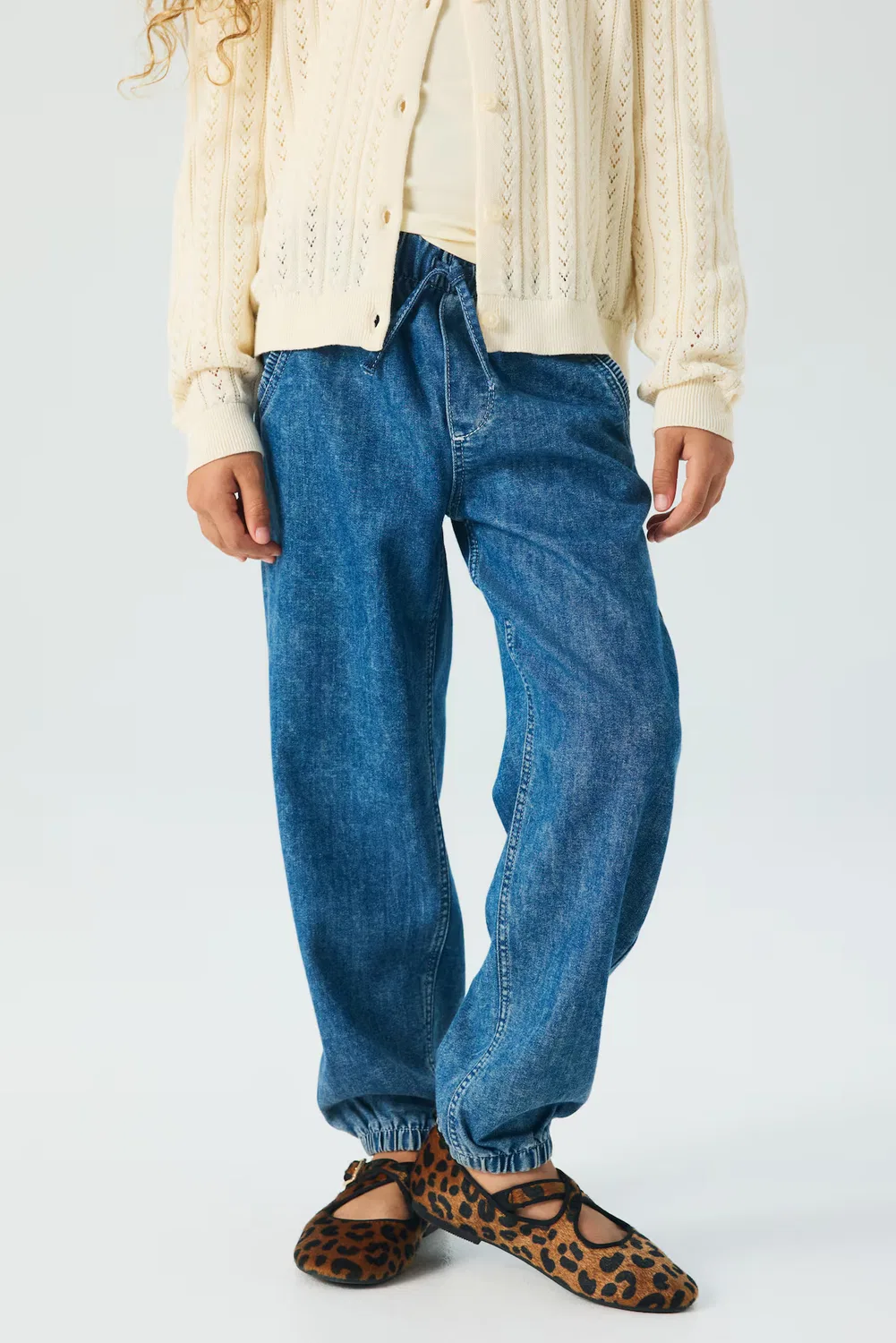 Джинсовые спортивные штаны H&M, Denimblau — фото 3