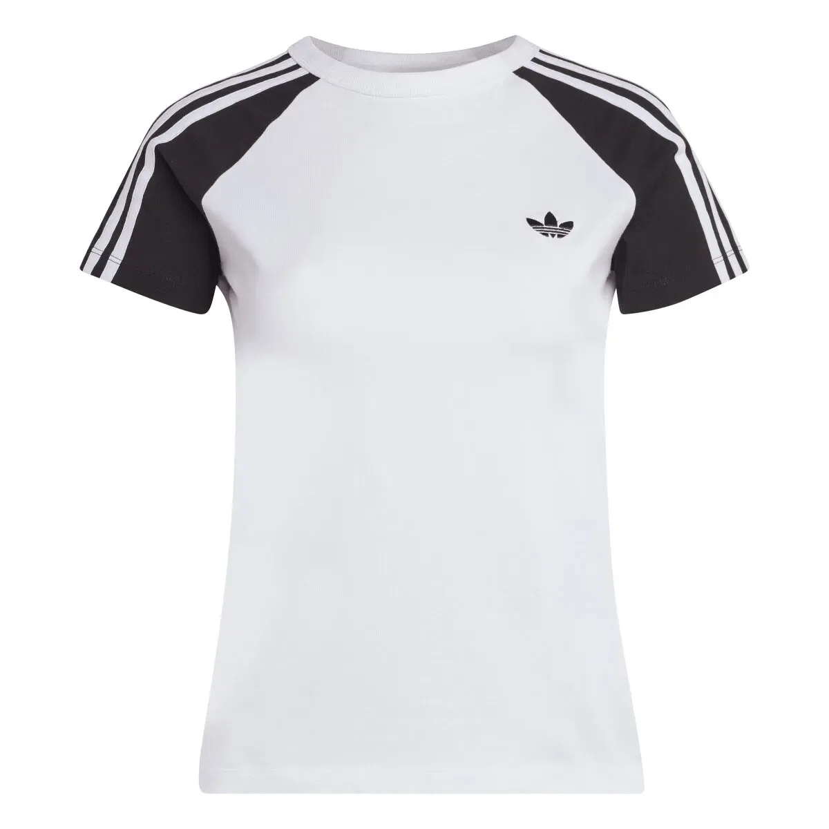 Женская футболка с коротким рукавом adidas Originals, Blanco — фото 2
