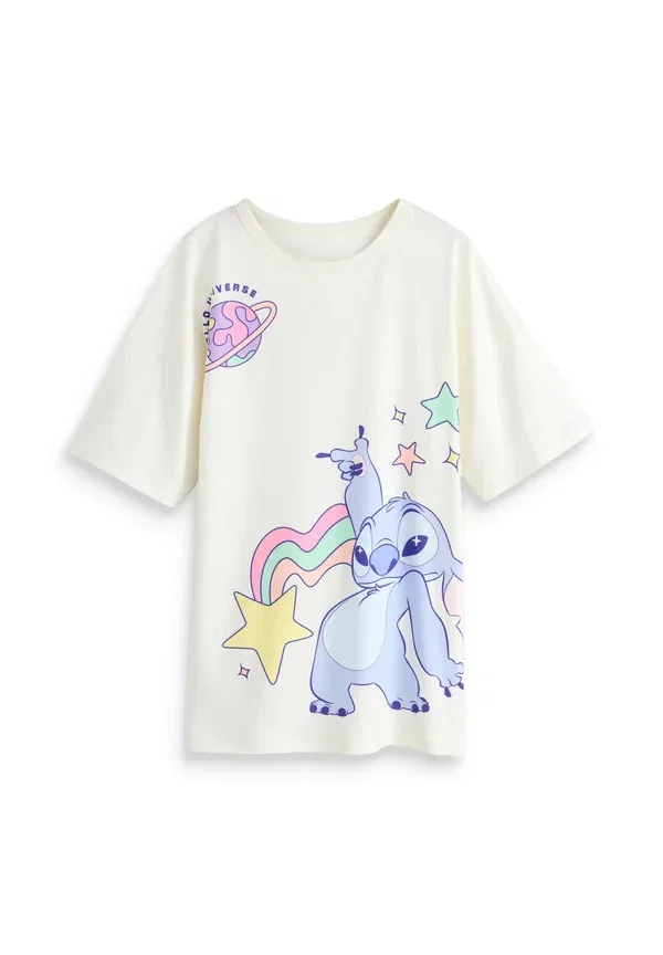 Комплект ночных рубашек с принтом Disney Lilo and Stitch Regular fit Next Lilac, Ecru, сиреневый — фото 2