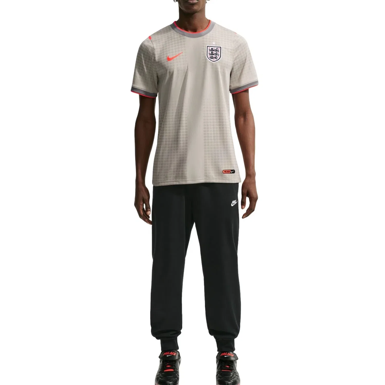 Мужская футболка Nike England x Palace CryoShot Academy Pro T-Shirt, серый — фото 2