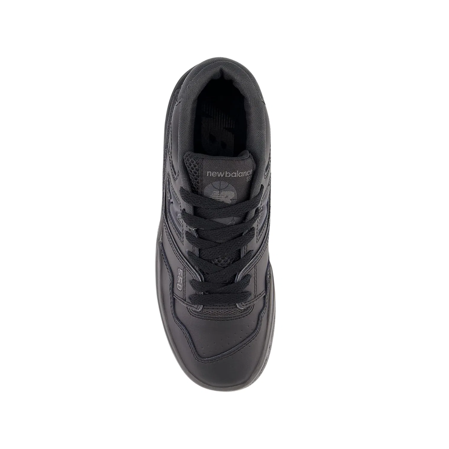 Детские кроссовки для мальчиков кожаные 550 New Balance, Nero — фото 3