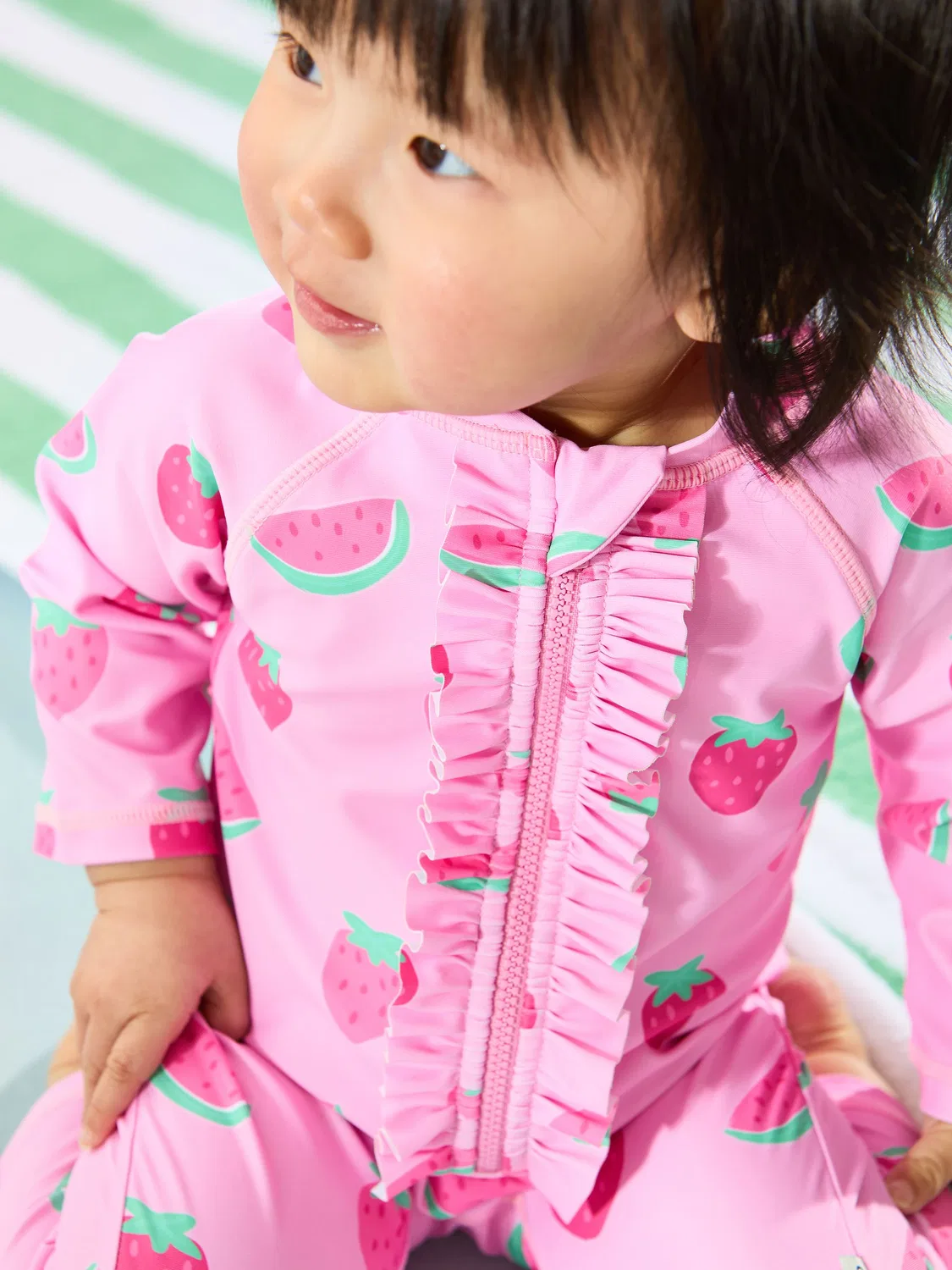 Купальник для защиты от солнца JoJo Maman Bébé Multi UV Sunsafe Suit, мульти — фото 4